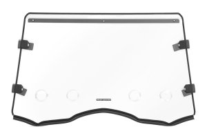 Can-Am Commander 1000 XT Full Windshield - Rough Country - Scratch Resistant, Vented - '12-'16 Can-Am Commander 1000 XT Full Windshield - Rough Country - Scratch Resistant, Vented - '12-'16